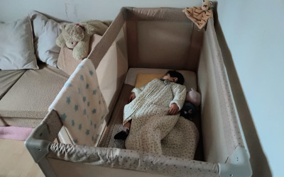 Sicheres Babybett