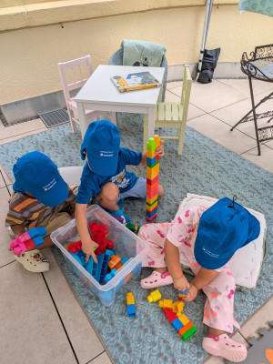 Spielort Dachterrasse