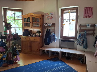 Garderobe für alle im EG