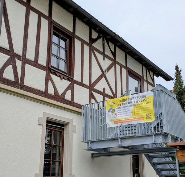 Sicht auf meine Gruppe im Obergeschoss