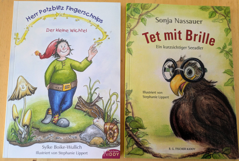 Diese Bücher habe ich illustriert...